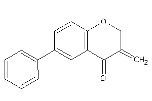 3-methylene-6-phenyl-chroman-4-one