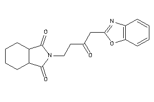 2-[4-(1,3-benzoxazol-2-yl)-3-keto-butyl]-3a,4,5,6,7,7a-hexahydroisoindole-1,3-quinone