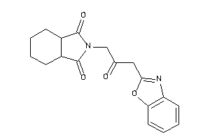 2-[3-(1,3-benzoxazol-2-yl)-2-keto-propyl]-3a,4,5,6,7,7a-hexahydroisoindole-1,3-quinone