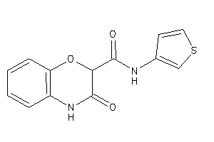 3-keto-N-(3-thienyl)-4H-1,4-benzoxazine-2-carboxamide