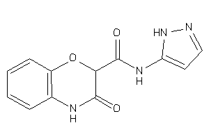 3-keto-N-(1H-pyrazol-5-yl)-4H-1,4-benzoxazine-2-carboxamide