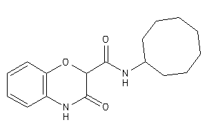 N-cyclooctyl-3-keto-4H-1,4-benzoxazine-2-carboxamide