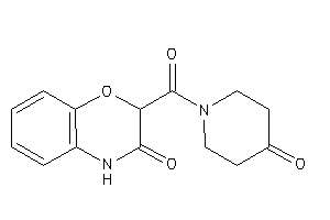 2-(4-ketopiperidine-1-carbonyl)-4H-1,4-benzoxazin-3-one