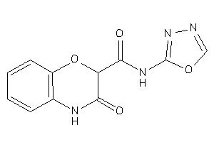 3-keto-N-(1,3,4-oxadiazol-2-yl)-4H-1,4-benzoxazine-2-carboxamide