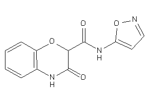 N-isoxazol-5-yl-3-keto-4H-1,4-benzoxazine-2-carboxamide