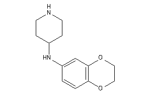 2,3-dihydro-1,4-benzodioxin-6-yl(4-piperidyl)amine