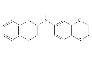 2,3-dihydro-1,4-benzodioxin-7-yl(tetralin-2-yl)amine