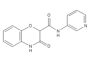 3-keto-N-(3-pyridyl)-4H-1,4-benzoxazine-2-carboxamide