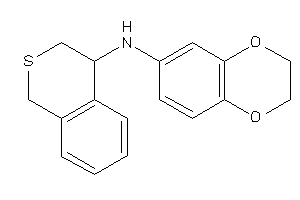 2,3-dihydro-1,4-benzodioxin-7-yl(isothiochroman-4-yl)amine