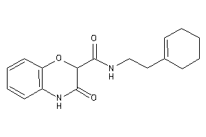 N-(2-cyclohexen-1-ylethyl)-3-keto-4H-1,4-benzoxazine-2-carboxamide