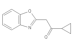 2-(1,3-benzoxazol-2-yl)-1-cyclopropyl-ethanone