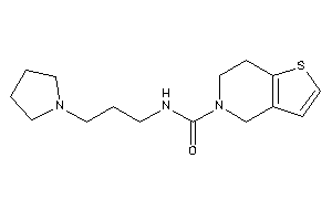 N-(3-pyrrolidinopropyl)-6,7-dihydro-4H-thieno[3,2-c]pyridine-5-carboxamide