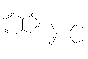 2-(1,3-benzoxazol-2-yl)-1-cyclopentyl-ethanone