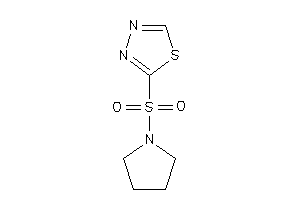 2-pyrrolidinosulfonyl-1,3,4-thiadiazole