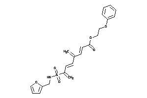 7-(2-furfurylsulfamoyl)-4-methylene-octa-2,5,7-trienoic Acid 2-phenoxyethyl Ester