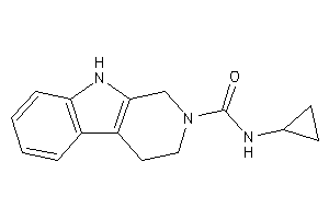Image of N-cyclopropyl-1,3,4,9-tetrahydro-$b-carboline-2-carboxamide
