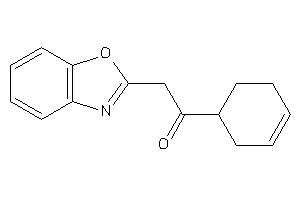 2-(1,3-benzoxazol-2-yl)-1-cyclohex-3-en-1-yl-ethanone