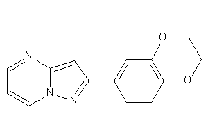 2-(2,3-dihydro-1,4-benzodioxin-7-yl)pyrazolo[1,5-a]pyrimidine