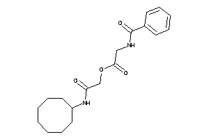 2-benzamidoacetic Acid [2-(cyclooctylamino)-2-keto-ethyl] Ester