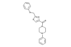 [2-(phenoxymethyl)oxazol-4-yl]-(4-phenylpiperazino)methanone