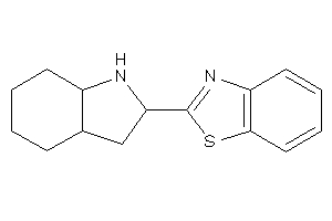 2-(2,3,3a,4,5,6,7,7a-octahydro-1H-indol-2-yl)-1,3-benzothiazole