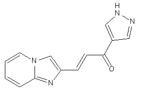 3-imidazo[1,2-a]pyridin-2-yl-1-(1H-pyrazol-4-yl)prop-2-en-1-one