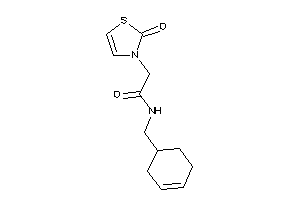 N-(cyclohex-3-en-1-ylmethyl)-2-(2-keto-4-thiazolin-3-yl)acetamide