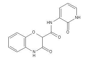 3-keto-N-(2-keto-1H-pyridin-3-yl)-4H-1,4-benzoxazine-2-carboxamide