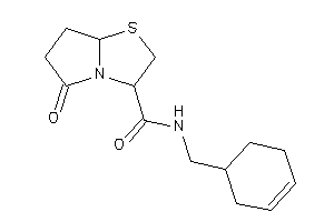 Image of N-(cyclohex-3-en-1-ylmethyl)-5-keto-3,6,7,7a-tetrahydro-2H-pyrrolo[2,1-b]thiazole-3-carboxamide
