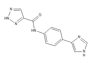 N-[4-(1H-imidazol-4-yl)phenyl]-2H-triazole-4-carboxamide