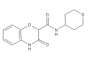 3-keto-N-tetrahydrothiopyran-4-yl-4H-1,4-benzoxazine-2-carboxamide