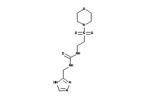 1-(2-morpholinosulfonylethyl)-3-(4H-1,2,4-triazol-3-ylmethyl)urea