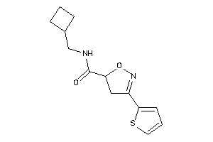 N-(cyclobutylmethyl)-3-(2-thienyl)-2-isoxazoline-5-carboxamide