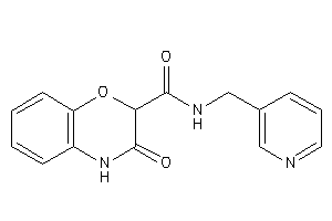 3-keto-N-(3-pyridylmethyl)-4H-1,4-benzoxazine-2-carboxamide