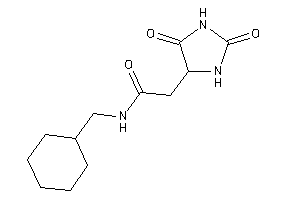 N-(cyclohexylmethyl)-2-(2,5-diketoimidazolidin-4-yl)acetamide