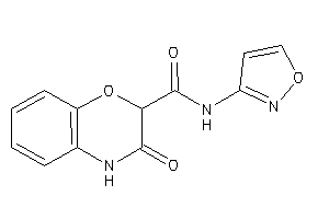 N-isoxazol-3-yl-3-keto-4H-1,4-benzoxazine-2-carboxamide