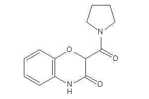 2-(pyrrolidine-1-carbonyl)-4H-1,4-benzoxazin-3-one