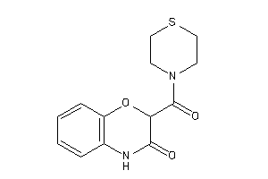 2-(thiomorpholine-4-carbonyl)-4H-1,4-benzoxazin-3-one