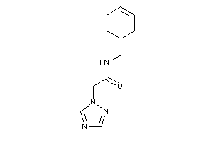 N-(cyclohex-3-en-1-ylmethyl)-2-(1,2,4-triazol-1-yl)acetamide