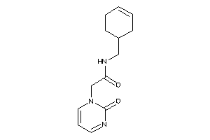 N-(cyclohex-3-en-1-ylmethyl)-2-(2-ketopyrimidin-1-yl)acetamide