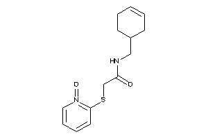 N-(cyclohex-3-en-1-ylmethyl)-2-[(1-keto-2-pyridyl)thio]acetamide