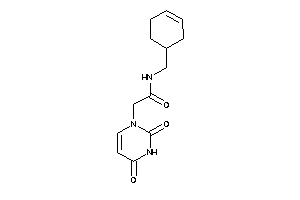 N-(cyclohex-3-en-1-ylmethyl)-2-(2,4-diketopyrimidin-1-yl)acetamide