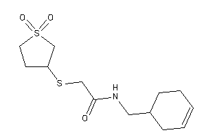 N-(cyclohex-3-en-1-ylmethyl)-2-[(1,1-diketothiolan-3-yl)thio]acetamide