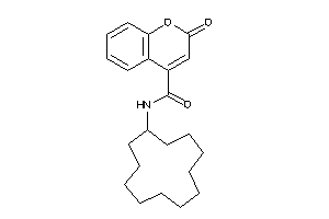 N-cyclododecyl-2-keto-chromene-4-carboxamide