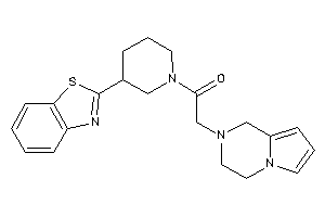 1-[3-(1,3-benzothiazol-2-yl)piperidino]-2-(3,4-dihydro-1H-pyrrolo[1,2-a]pyrazin-2-yl)ethanone