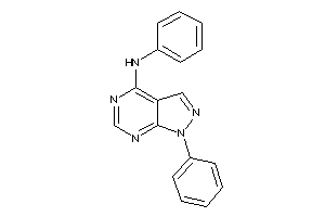 Phenyl-(1-phenylpyrazolo[3,4-d]pyrimidin-4-yl)amine