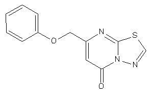 Image of 7-(phenoxymethyl)-[1,3,4]thiadiazolo[3,2-a]pyrimidin-5-one
