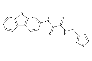 N'-dibenzofuran-3-yl-N-(3-thenyl)oxamide