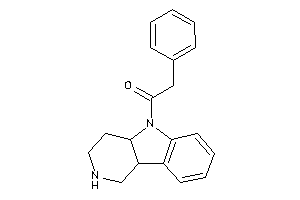 1-(1,2,3,4,4a,9b-hexahydropyrido[4,3-b]indol-5-yl)-2-phenyl-ethanone