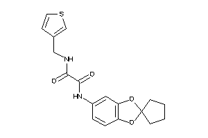 N'-spiro[1,3-benzodioxole-2,1'-cyclopentane]-5-yl-N-(3-thenyl)oxamide